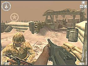 Znajdziecie tam poza wrogiem kilka mniejszych apteczek - Tarawa (7) | Kampania 4 | Medal of Honor Wojna na Pacyfiku - Medal of Honor: Wojna na Pacyfiku - poradnik do gry