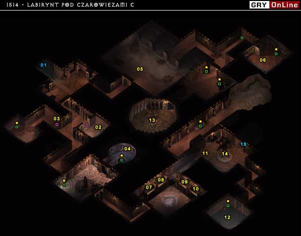 Kolejny poziom który ma nas przybliżyć do wyjścia z Labiryntu Pod Czarowięzami - 1514 - Labirynt pod Czarowięzami C | Baldurs Gate II Cienie Amn - Baldurs Gate II: Cienie Amn - poradnik do gry