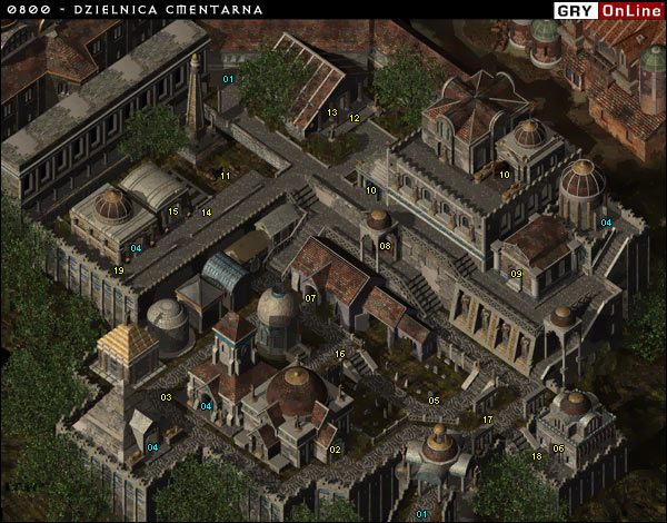 01- Wejście do Dzielnicy Cmentarnej - 0800 - Dzielnica Cmentarna | Baldurs Gate II Cienie Amn - Baldurs Gate II: Cienie Amn - poradnik do gry