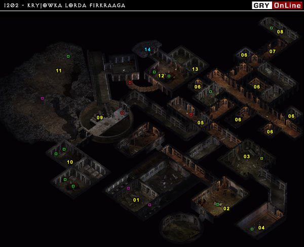 01 - Wejście do lokacji - 1202 - Kryjówka Lorda Firkraaga | Baldurs Gate II Cienie Amn - Baldurs Gate II: Cienie Amn - poradnik do gry