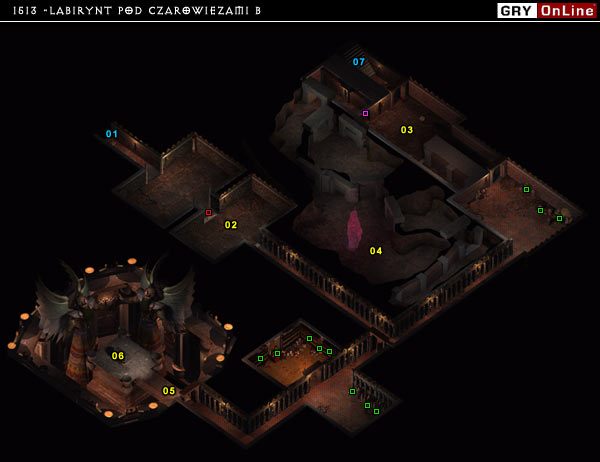 Celem jaki musimy zrealizować w tej części labiryntu to pozyskanie Odłamku Kryształu Kultyrmaka i Dłoń Daka (to wymagana wcześniej Ręka Budowniczego) - 1513 - Labirynt Pod Czarowięzami B | Baldurs Gate II Cienie Amn - Baldurs Gate II: Cienie Amn - poradnik do gry