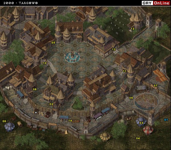 Do Targowa przybywamy aby rozwiązać problem zwierząt nękających mieszkańców miasta - 2000 - Targowo | Baldurs Gate II Cienie Amn - Baldurs Gate II: Cienie Amn - poradnik do gry