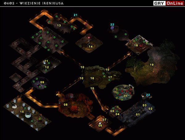 W tej lokacji rozpoczynamy grę - 0602 - Więzienie Irenikusa cz.1 | Baldurs Gate II Cienie Amn - Baldurs Gate II: Cienie Amn - poradnik do gry