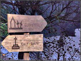 Wyjdź z karczmy i zwiedź okolice. Korzystaj z drogowskazów. - Poradnik do gry - Karczma i jej okolice cz.1 | Dracula Zmartwychwstanie - Dracula: Zmartwychwstanie - poradnik do gry