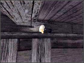 Zabierz leżącą na belce pod sufitem gałkę. - Karczma i jej okolice cz.4 | Dracula Zmartwychwstanie - Dracula: Zmartwychwstanie - poradnik do gry