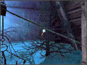 Przetnij nożem sznur i spuść mu ją na głowę. Właścicielka karczmy wpadnie do pokoju przestraszona tym, co się stało. - Karczma i jej okolice cz.4 | Dracula Zmartwychwstanie - Dracula: Zmartwychwstanie - poradnik do gry