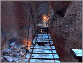 Dojdziesz do zawalonego mostu. - Kopalnia cz.2 | Dracula Zmartwychwstanie - Dracula: Zmartwychwstanie - poradnik do gry