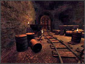 Idź ponownie do pomieszczenia z torami, tym razem skieruj się w lewą stronę. - Kopalnia cz.2 | Dracula Zmartwychwstanie - Dracula: Zmartwychwstanie - poradnik do gry