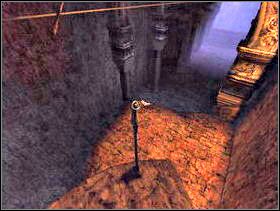 Pociągnij za dźwignię. Podjedzie mały wagonik. Wyruszysz nim w kolejną ekscytującą przejażdżkę. Znajdziesz się w zamku. - Kopalnia cz.3 | Dracula Zmartwychwstanie - Dracula: Zmartwychwstanie - poradnik do gry