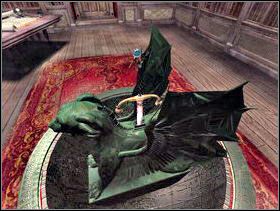 Wysunie się figura smoka. Włóż w nią sztylet. - Zamek cz.6 | Dracula Zmartwychwstanie - Dracula: Zmartwychwstanie - poradnik do gry