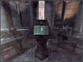 Wejdź po schodach do góry. Znajdziesz się w pracowni. Przeczytaj list, który leży na biurku po lewej stronie. - Zamek cz.6 | Dracula Zmartwychwstanie - Dracula: Zmartwychwstanie - poradnik do gry