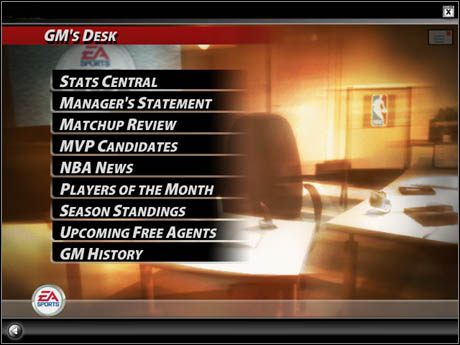 1 - [Game Mods] Dynasty Mode - GMs Desk | NBA Live 2005 - NBA Live 2005 - poradnik do gry