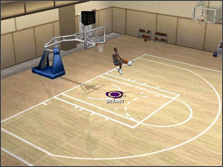 Wbrew prawom fizyki - [Konkurs Wsadów] Wsady przodem do tablicy | NBA Live 2005 - NBA Live 2005 - poradnik do gry