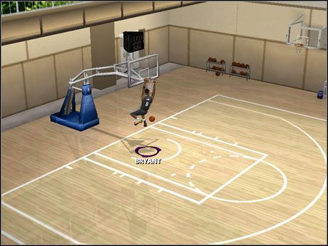 Jak widać obręcze są dosyć wytrzymałe - [Konkurs Wsadów] Wsady z boku | NBA Live 2005 - NBA Live 2005 - poradnik do gry