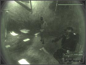 Usunięcie drugiego strażnika wymaga już pewnej wprawy - Punta Blanco Lighthouse (5) | Peru | Tom Clancys Splinter Cell Chaos Theory - Tom Clancys Splinter Cell: Chaos Theory - poradnik do gry