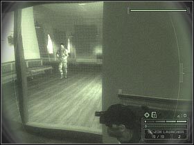 Po ominięciu laserowych zabezpieczeń porzuć ciało wartownika - MCAS Banco de Panama (6) | Panama | Tom Clancys Splinter Cell Chaos Theory - Tom Clancys Splinter Cell: Chaos Theory - poradnik do gry