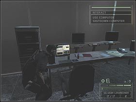 Do biura kierownika banku dostaniesz się wprowadzając kod wykrzyczany przez fajtłapowatego wartownika (3490) - MCAS Banco de Panama (7) | Panama | Tom Clancys Splinter Cell Chaos Theory - Tom Clancys Splinter Cell: Chaos Theory - poradnik do gry