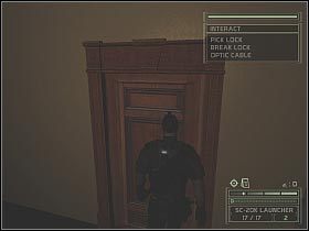 Do wykonania masz tu dwie czynności - MCAS Banco de Panama (7) | Panama | Tom Clancys Splinter Cell Chaos Theory - Tom Clancys Splinter Cell: Chaos Theory - poradnik do gry