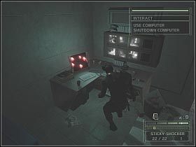 Zanim zajmiemy się Dvorakiem wypadałoby podpiąć się do ostatniej kamery - Manhattan Garment District (5) | USA | Tom Clancys Splinter Cell Chaos Theory - Tom Clancys Splinter Cell: Chaos Theory - poradnik do gry