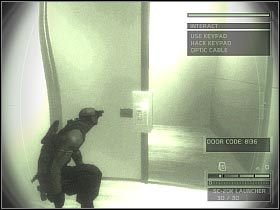 Zapisz stan gry - Offices of Displace International (3) | USA | Splinter Cell Chaos Theory - Tom Clancys Splinter Cell: Chaos Theory - poradnik do gry