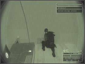 Idź do samego końca korytarza - Offices of Displace International (5) | USA | Splinter Cell Chaos Theory - Tom Clancys Splinter Cell: Chaos Theory - poradnik do gry