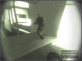 Skieruj się do pomieszczenia, z którego przyszedł usunięty wartownik - Private Retreat (2) | Japan | Tom Clancys Splinter Cell Chaos Theory - Tom Clancys Splinter Cell: Chaos Theory - poradnik do gry