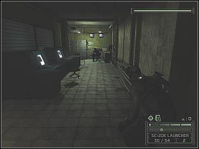 Na komputerze, przy którym siedział wartownik odnajdziesz kolejny ważny plik - Repair Log - NKA Coastal Battery (3) | North Korea | Tom Clancys Splinter Cell Chaos Theory - Tom Clancys Splinter Cell: Chaos Theory - poradnik do gry