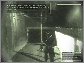 Po dotarciu na miejsce Fisher automatycznie chwyci się płotu - National Data Trunk [2] (1) | South Korea | Splinter Cell Chaos Theory - Tom Clancys Splinter Cell: Chaos Theory - poradnik do gry