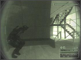 Idź na wyższe piętro - Japanese Defence Ministry (2) | Japan | Splinter Cell Chaos Theory - Tom Clancys Splinter Cell: Chaos Theory - poradnik do gry
