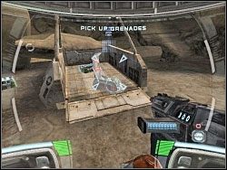 Następnie czasie trafisz w miejsce w którym będą leżały granaty - Extreme Prejudice - Kampania I - Star Wars: Republic Commando - poradnik do gry