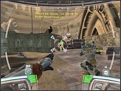 Chwilę później będziesz miał pierwszą okazję do wydania rozkazu - Extreme Prejudice - Kampania I - Star Wars: Republic Commando - poradnik do gry