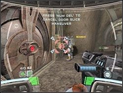 Jednym z dwóch sposobów forsowania drzwi jest