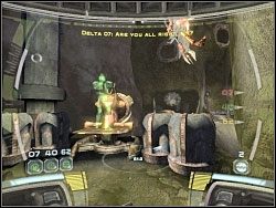 Po przebiciu się dalej musisz być przygotowany na jeszcze cięższe starcie - The Heart Of The Machine - Kampania I - Star Wars: Republic Commando - poradnik do gry