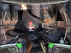 Kolejna konsola z ważnymi informacjami - Unwelcome Visitors - Kampania II - Star Wars: Republic Commando - poradnik do gry