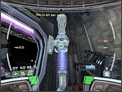 Podobnie jak w poprzednim hangarze musisz zniszczyć pokazany obiekt - Holding The Line - Kampania II - Star Wars: Republic Commando - poradnik do gry