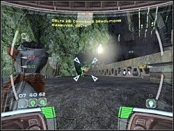 Z czasem dotrzesz do lądowiska, które musisz zniszczyć - Aim For The Heart - Kampania III - Star Wars: Republic Commando - poradnik do gry