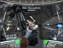 Przedzierając się przez linię frontu zauważysz którędy pojawiają się wrogowie - Frontline - Kampania III - Star Wars: Republic Commando - poradnik do gry