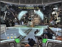 Gdy walki przycichną, spróbuj detonować ładunek wybuchowy w oznaczonym miejscu celem zarwania mostu - A Bridge Too Far - Kampania III - Star Wars: Republic Commando - poradnik do gry