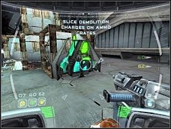 Musisz jak najszybciej zająć się pojemnikami z amunicją, jednocześnie odpierając ataki przeciwników - Saving Ammo - Kampania III - Star Wars: Republic Commando - poradnik do gry