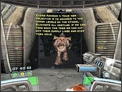 Udaj się na miejsce spotkania z Wookimi poskramiając po drodze każdy opór - The Fate Of The Resistance - Kampania III - Star Wars: Republic Commando - poradnik do gry