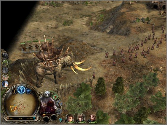 Zacznij od stworzenia dwóch-trzech batalionów Strażników (#1 ), by móc zakupić ulepszenie Ognistych strzał - Północne Inthilien - Strona Dobra - Władca Pierścieni: Bitwa o Śródziemie - poradnik do gry