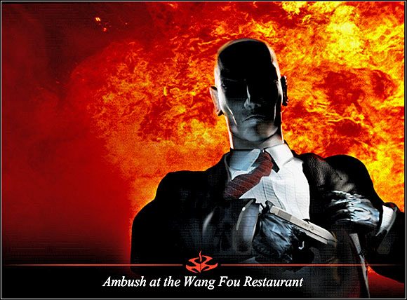 Tym razem musimy wyeliminować mafijnego szefa, który wybrał się na obiad do chińskiej restauracji - Ambush at The Wang Fou Restaurant - Hong Kong - Hitman: Codename 47 - poradnik do gry