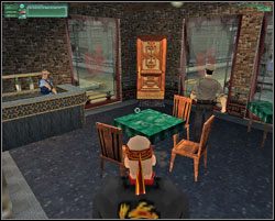 Pierwszą osobą, którą warto się zająć jest barman - na nasz widok sięga on po morderczego shotguna i w zaistniałej sytuacji stanowi on największe zagrożenie - The Massacre at Cheung Chau Fish Restaurant - Hong Kong - Hitman: Codename 47 - poradnik do gry