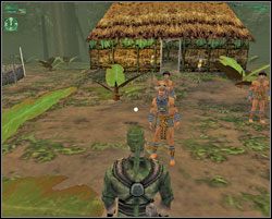 Rzut oka na mapę i biegniemy w kierunku rzeki - Find The Uwa Tribe - Kolumbia - Hitman: Codename 47 - poradnik do gry