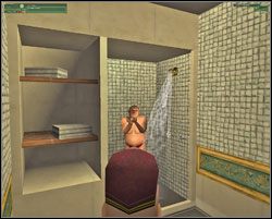 Przechodzimy do łazienki, gdzie dokonujemy egzekucji na naszym głównym celu - Traditions of The Trade - Europa - Hitman: Codename 47 - poradnik do gry