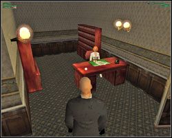 ...udajemy się piętro wyżej do salonu dentystycznego odzyskać bombę - Traditions of The Trade - Europa - Hitman: Codename 47 - poradnik do gry