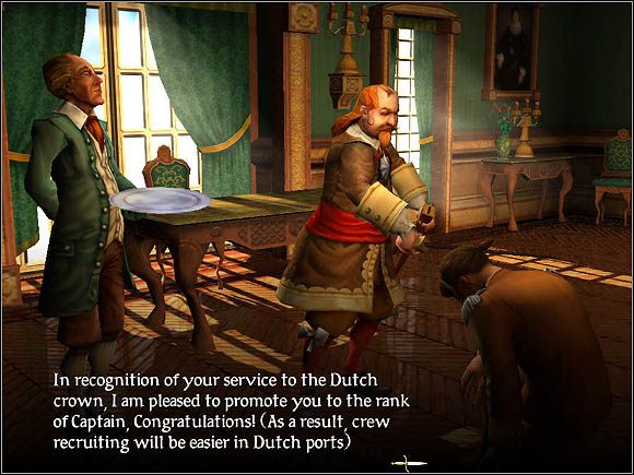 Piractwo uszlachetnia - Rangi | Rozwój bohatera w Sid Meiers Pirates! - Sid Meiers Pirates! (2004) - poradnik do gry