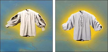 Fencing Shirt (Puffy) i Silk Fencing Shirt - Przedmioty (1) | Rozwój bohatera w Sid Meiers Pirates! - Sid Meiers Pirates! (2004) - poradnik do gry