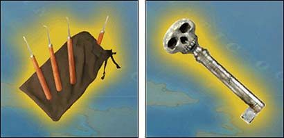 Lockpicking Kit i Skeleton Key - Przedmioty (2) | Rozwój bohatera w Sid Meiers Pirates! - Sid Meiers Pirates! (2004) - poradnik do gry