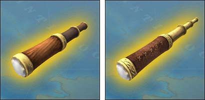 Quality Spyglass i Fine Telescope - Przedmioty (3) | Rozwój bohatera w Sid Meiers Pirates! - Sid Meiers Pirates! (2004) - poradnik do gry